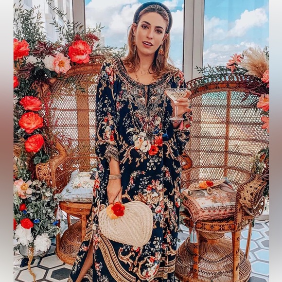 Camilla Friend In Flora Raglan Sleeve Silk - Picture 15 of 15